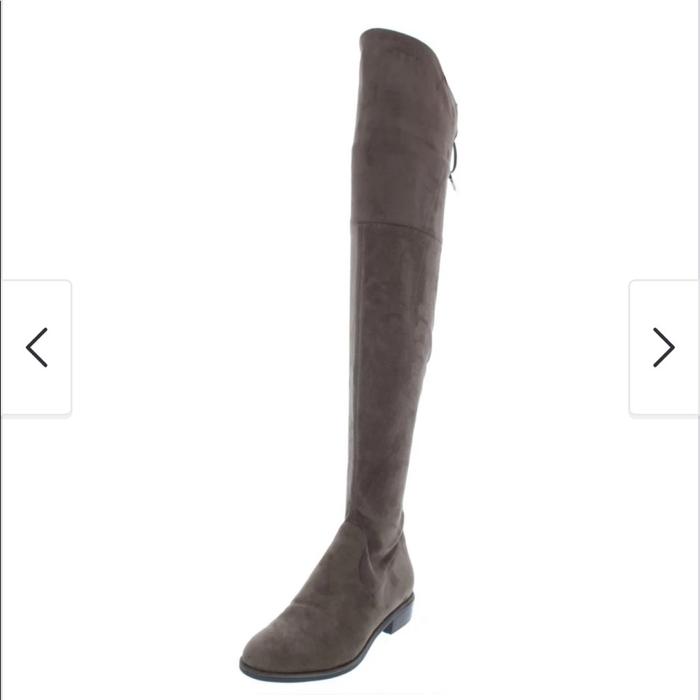 Marc Fischer faux suede beige over the knee boots. Womens size 7.5. Worn once